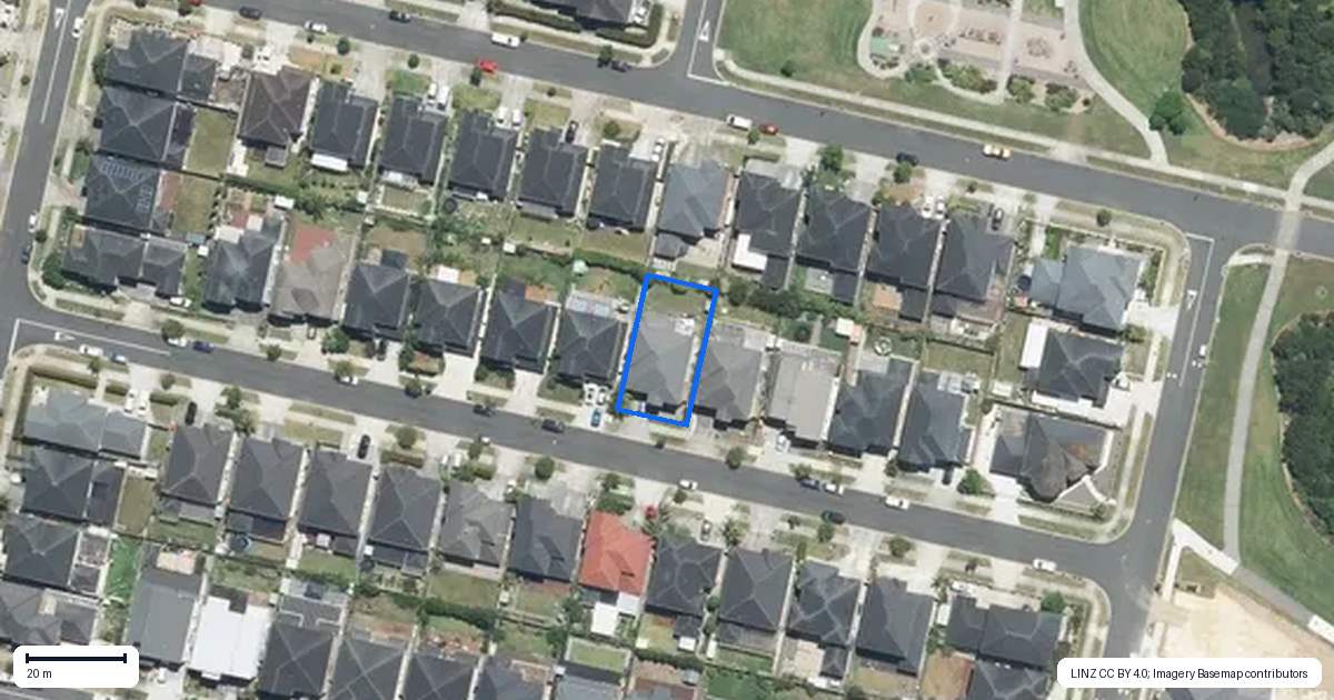 Property context map for 11 Ballindrait Drive, Flat Bush, Auckland