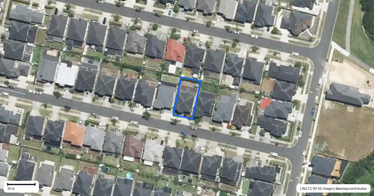 Property context map for 9 Ballyholey Drive, Flat Bush, Auckland