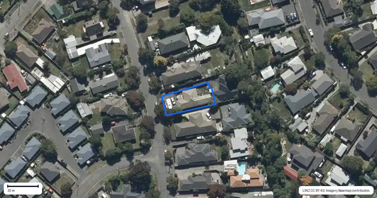 Property context map for 30 Wayside Avenue, Burnside, Christchurch