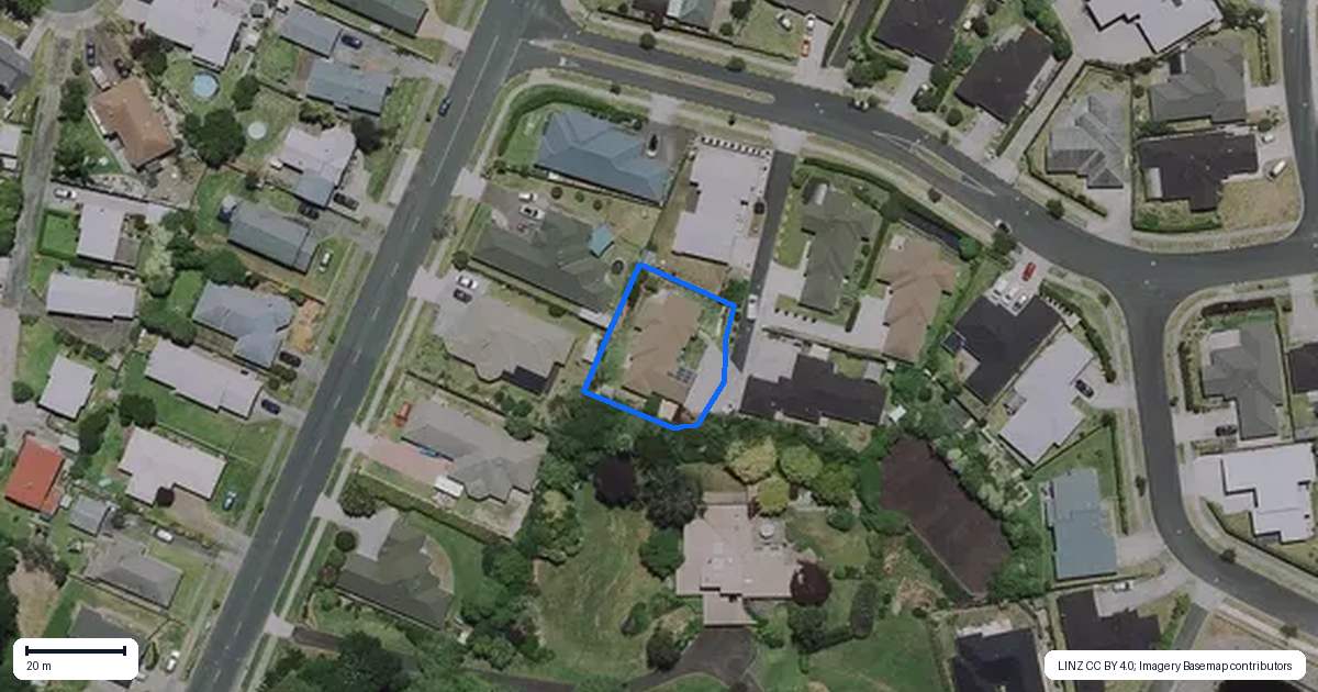 Property context map for 6 Cabourne Drive, Glenview, Hamilton