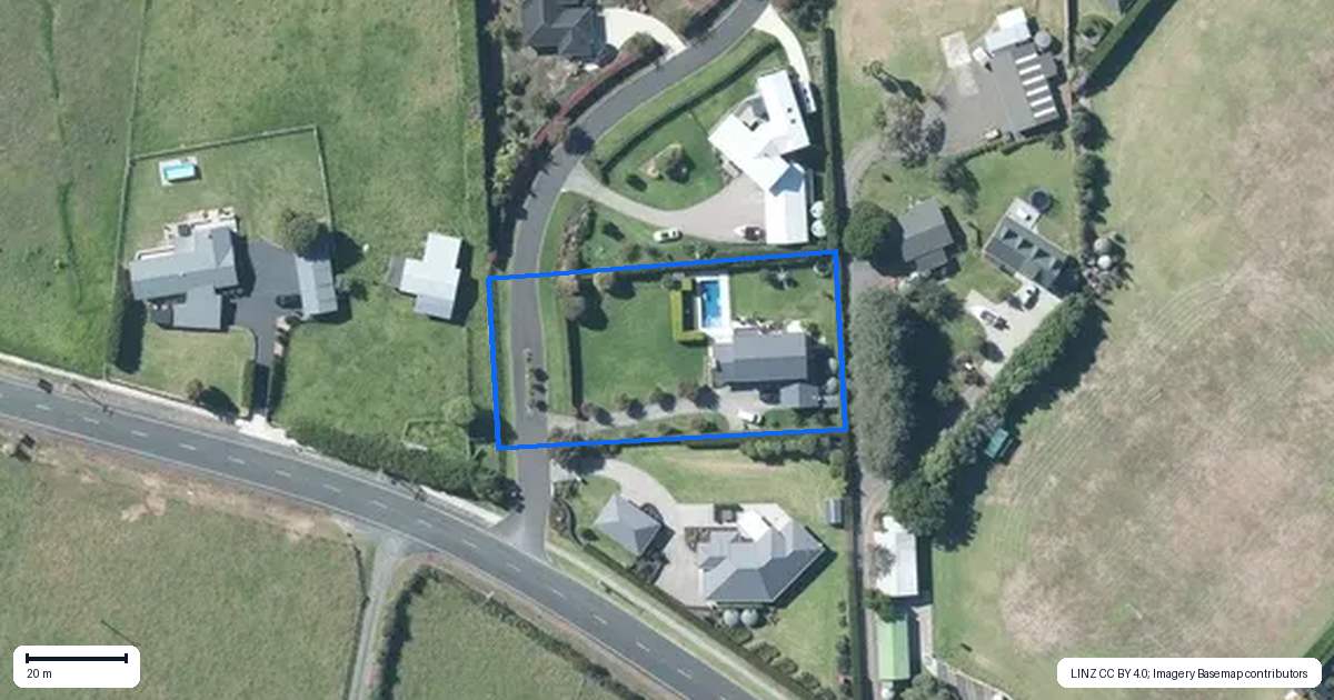 Property context map for 4 Titoki Way, Waiau Pa, Pukekohe