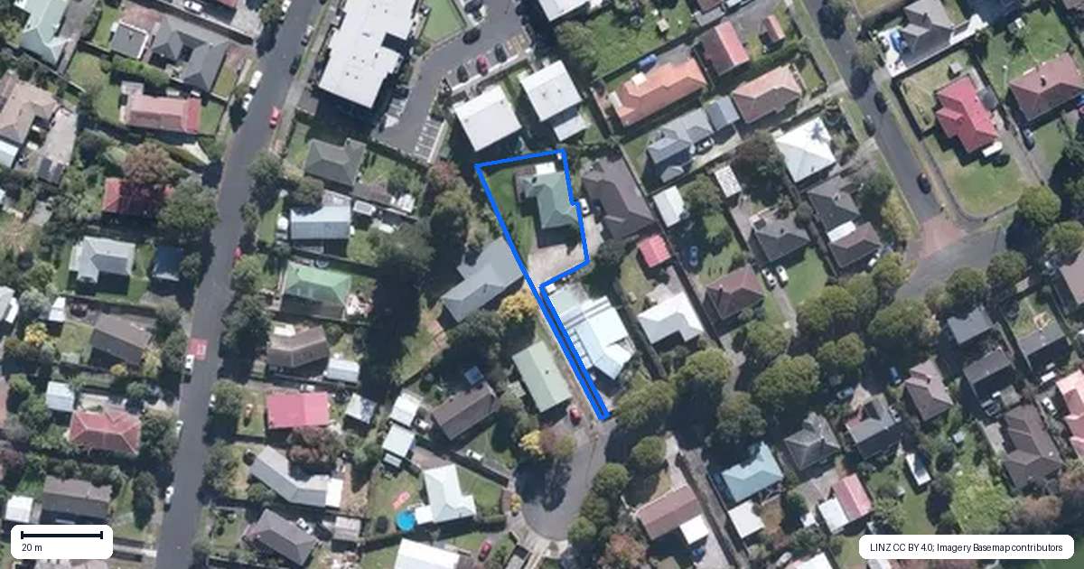 Property context map for 61 Orchard Street, Avondale, Auckland