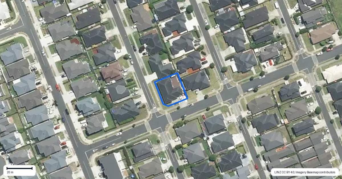 Property context map for 11 Peerless Avenue, Takanini, Auckland