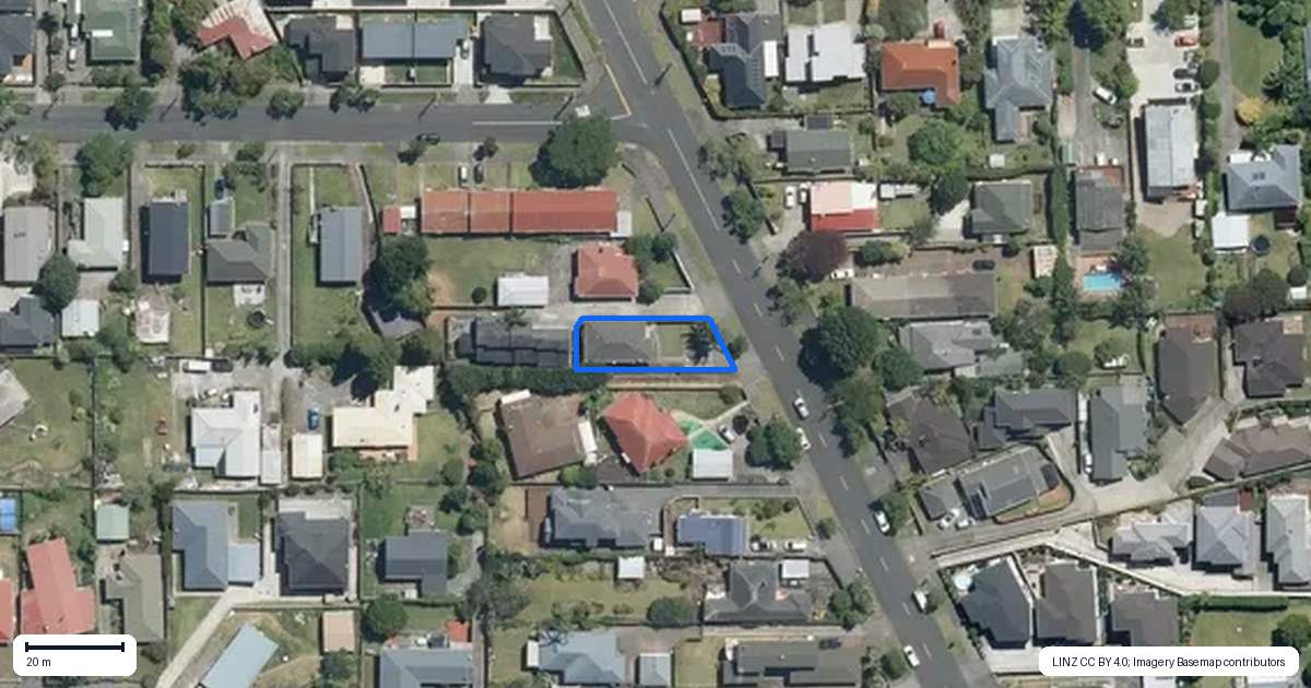 Property context map for 127A Taylor Street, Blockhouse Bay, Auckland