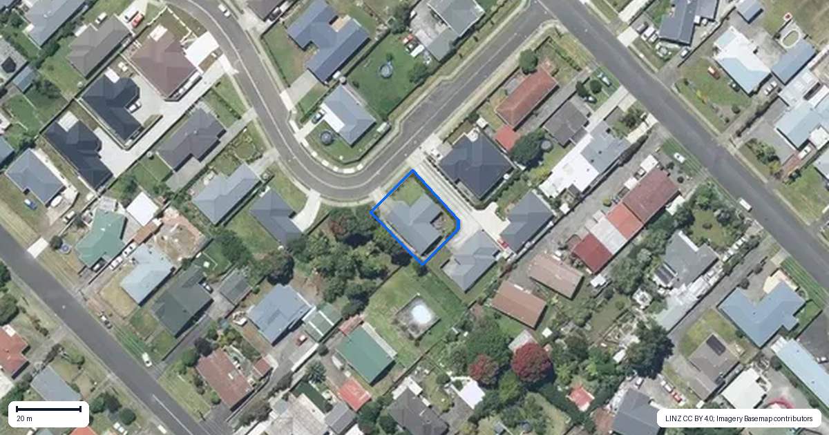 Property context map for 7 Buckingham Place, Springvale, Whanganui