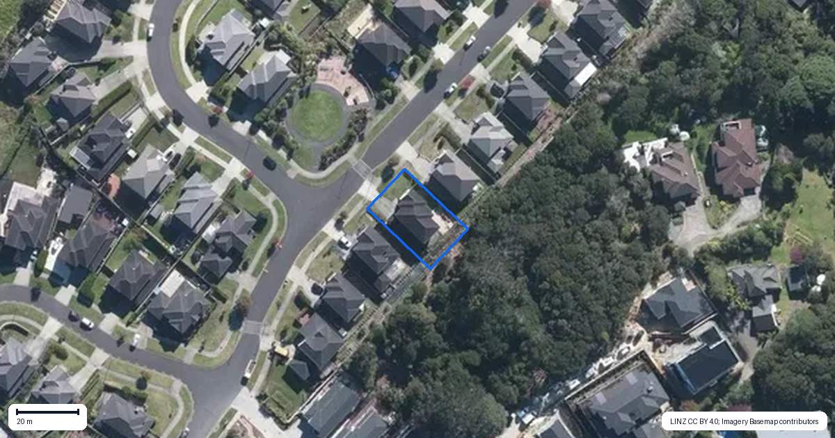 Property context map for 41 Mackay Drive, Greenhithe, Auckland