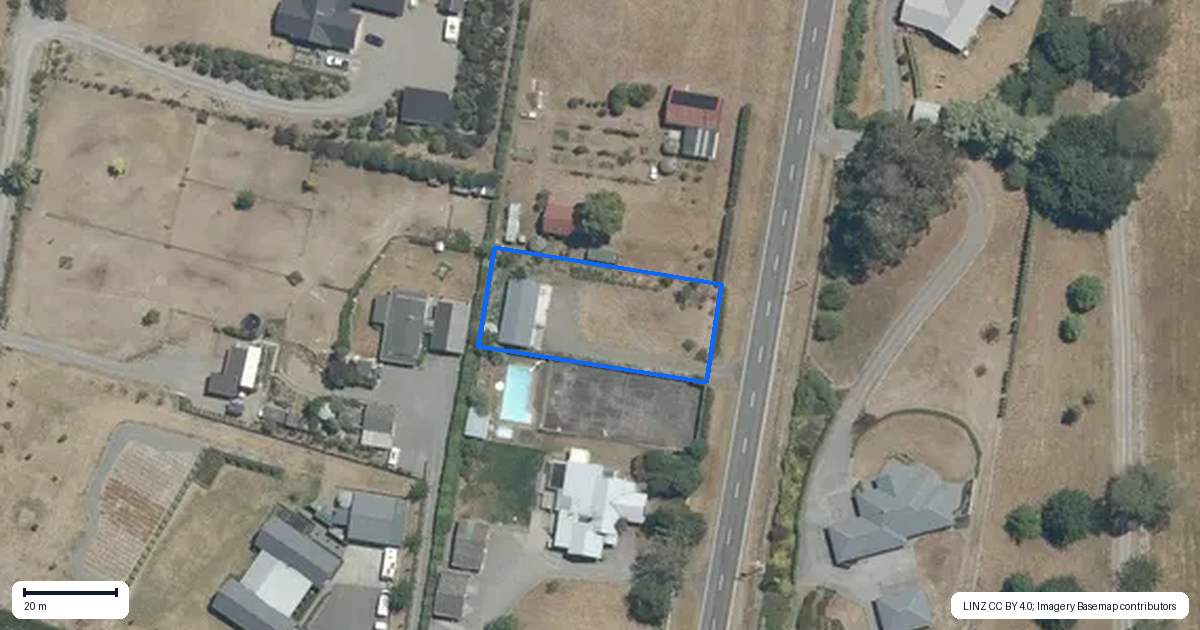Property context map for 248 Porangahau Road, Waipukurau