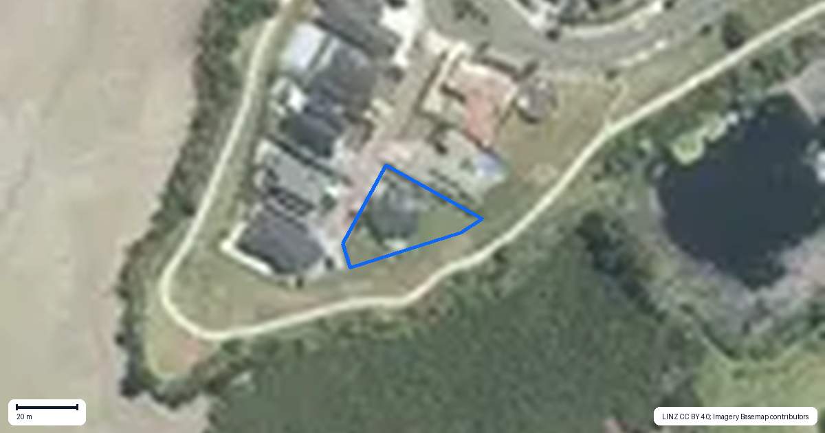 Property context map for 6 Acqua Place, Karaka, Papakura