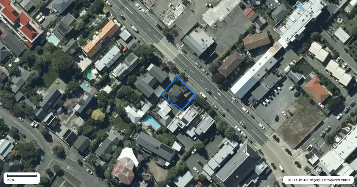 Property context map for 3/24 Marriner Street, Sumner, Christchurch