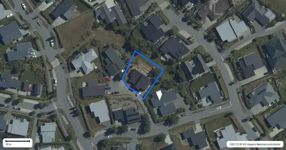 Property context map for 4 Takahe Lane, Wanaka