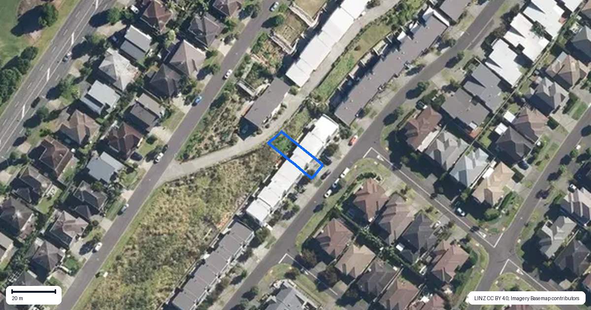 Property context map for 119 Barbarich Drive, Stonefields, Auckland