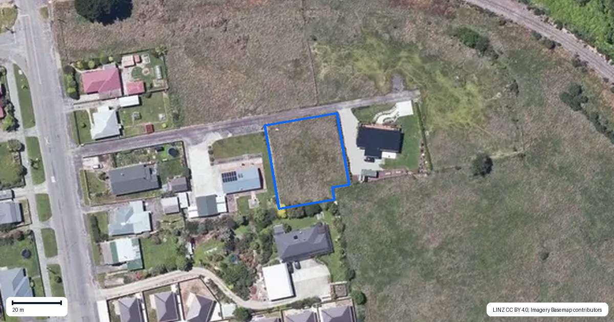 Property context map for 157B Queen Street, Westport