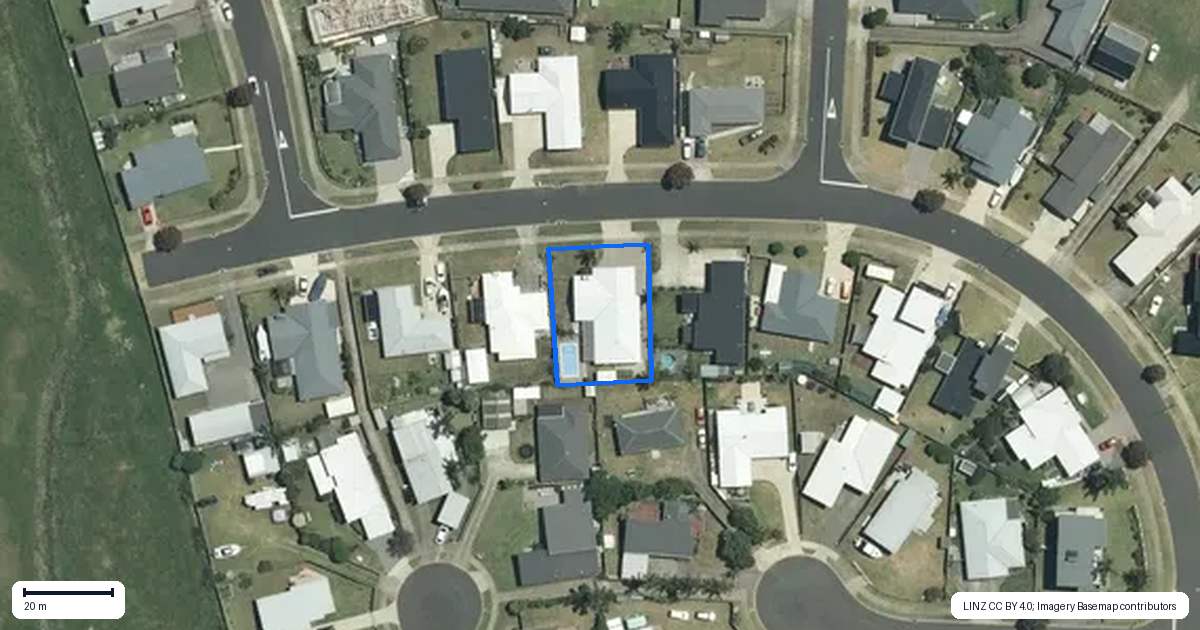 Property context map for 338 Cook Drive, Whitianga