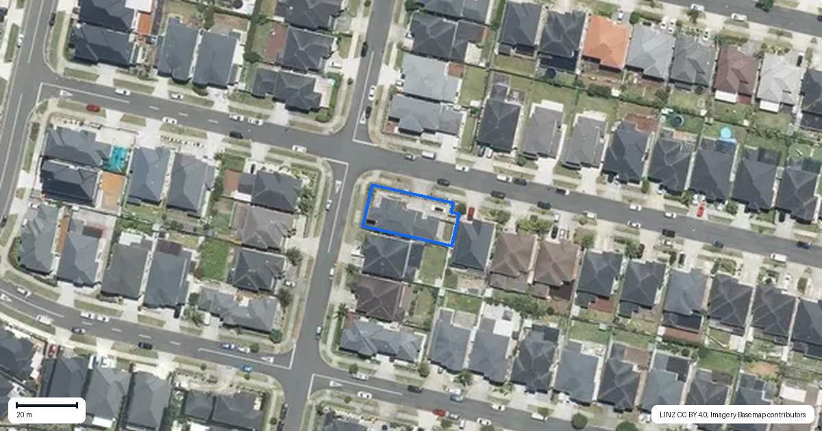 Property context map for 42 Charlestown Drive, Flat Bush, Auckland