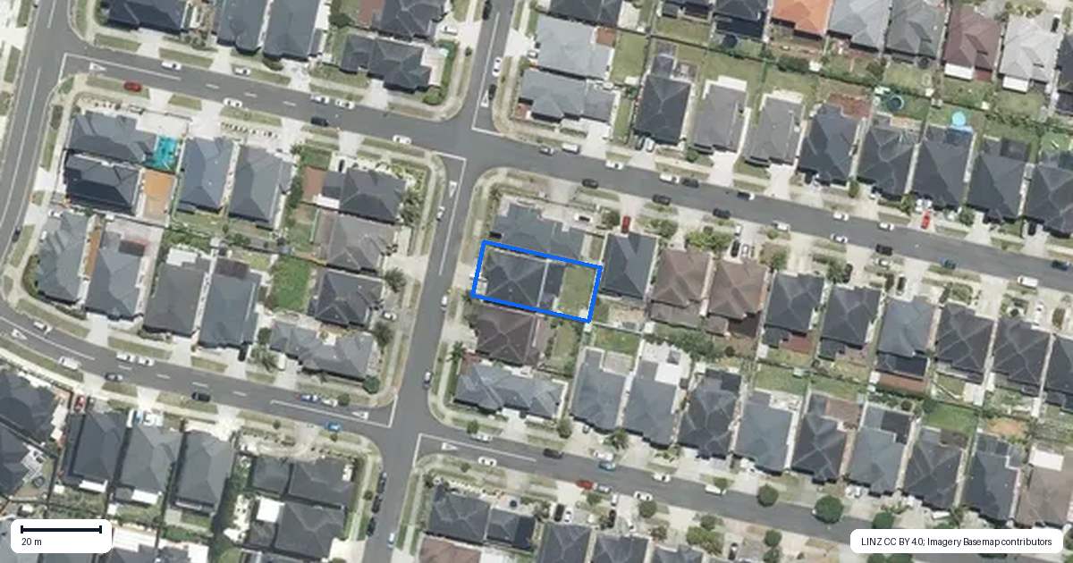 Property context map for 44 Charlestown Drive, Flat Bush, Auckland