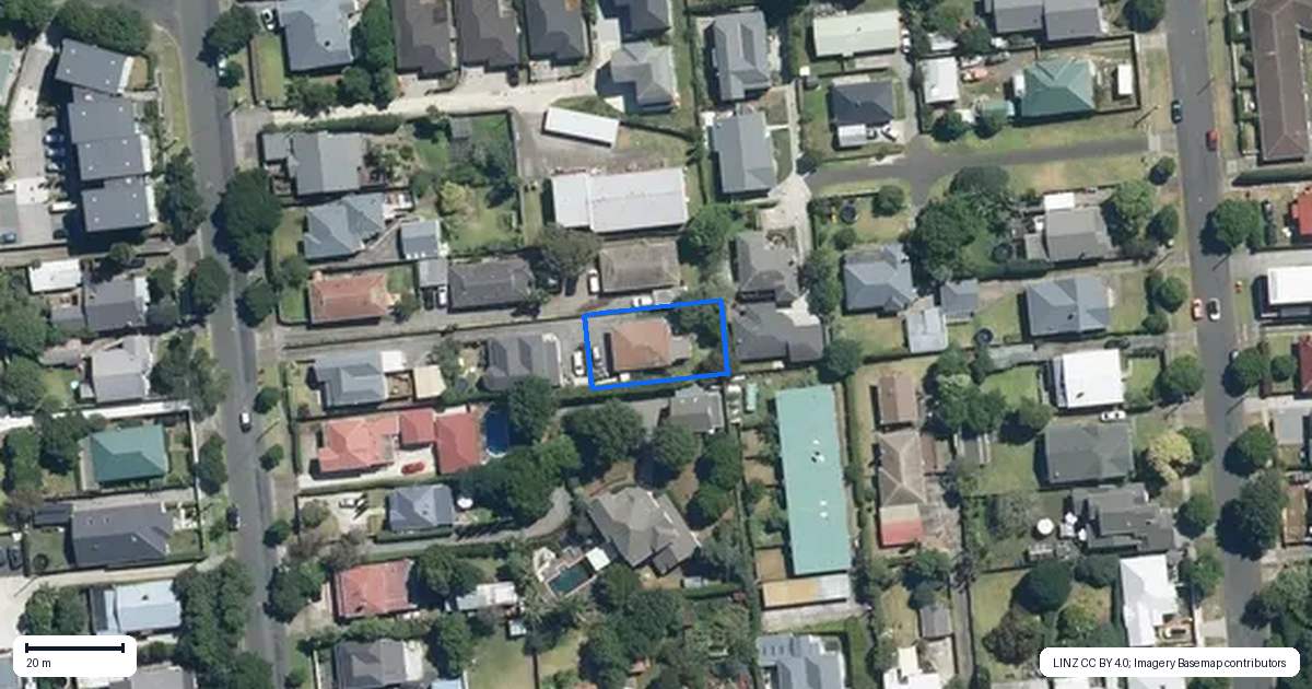 Property context map for 129B Victoria Street, Onehunga, Auckland