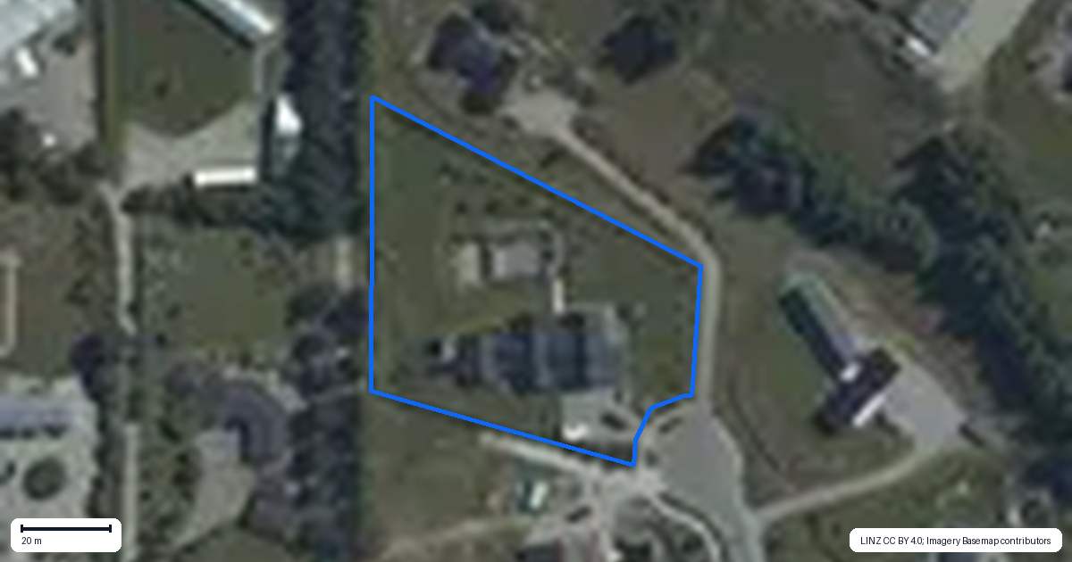 Property context map for 5 Mount Ida Place, Wanaka