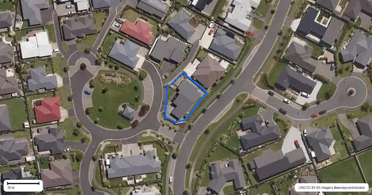 Property context map for 24 Glengarry Court, Mosgiel