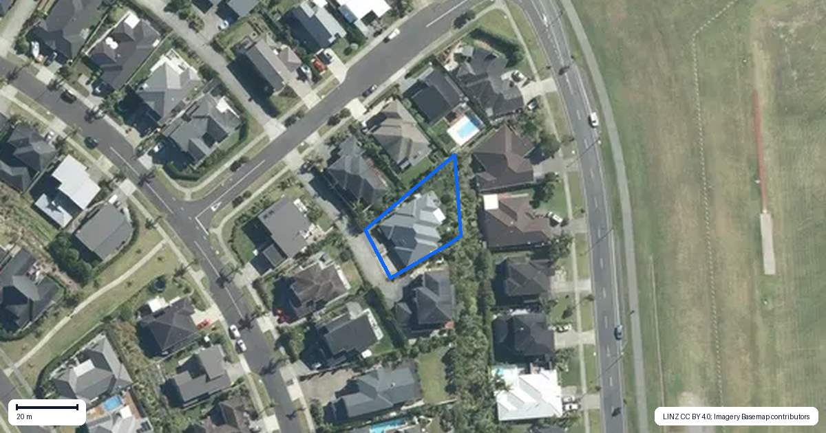 Property context map for 9 Vivian Road, Silverdale