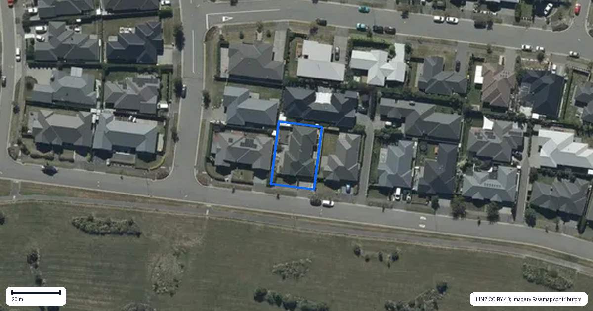 Property context map for 38 Rich Terrace, Wigram, Christchurch