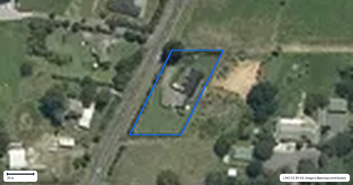Property context map for 10 Tari Road, Pukeatua