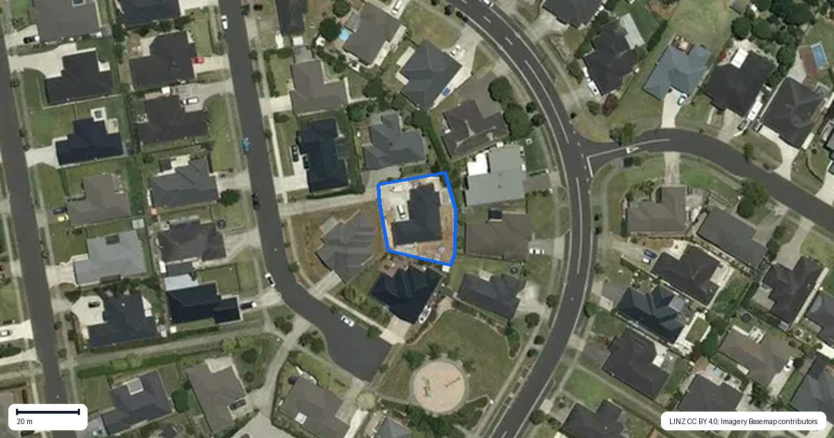 Property context map for 9 McNeish Place, Pokeno