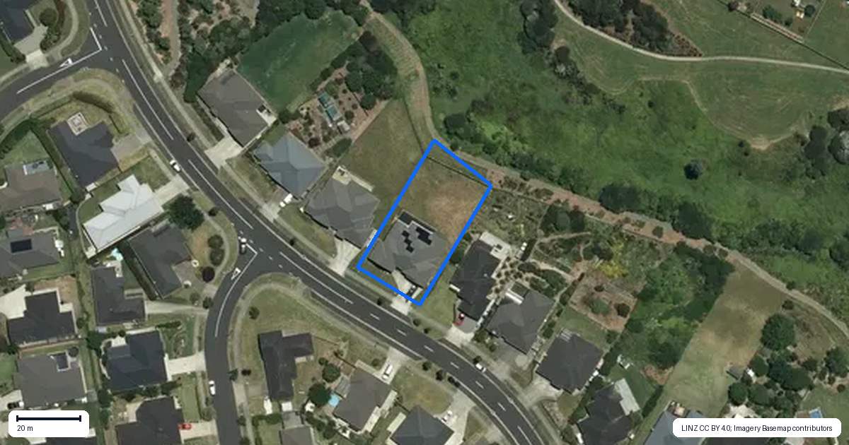 Property context map for 31 Mark Ball Drive, Pokeno