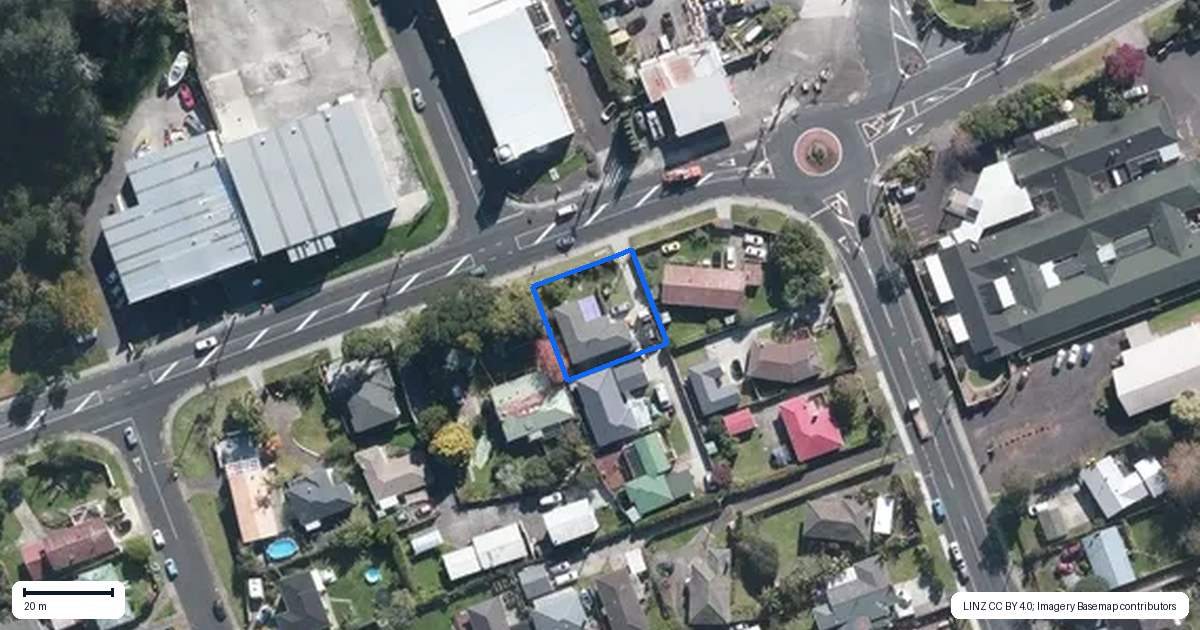 Property context map for 245 Beach Haven Road, Birkdale, Auckland