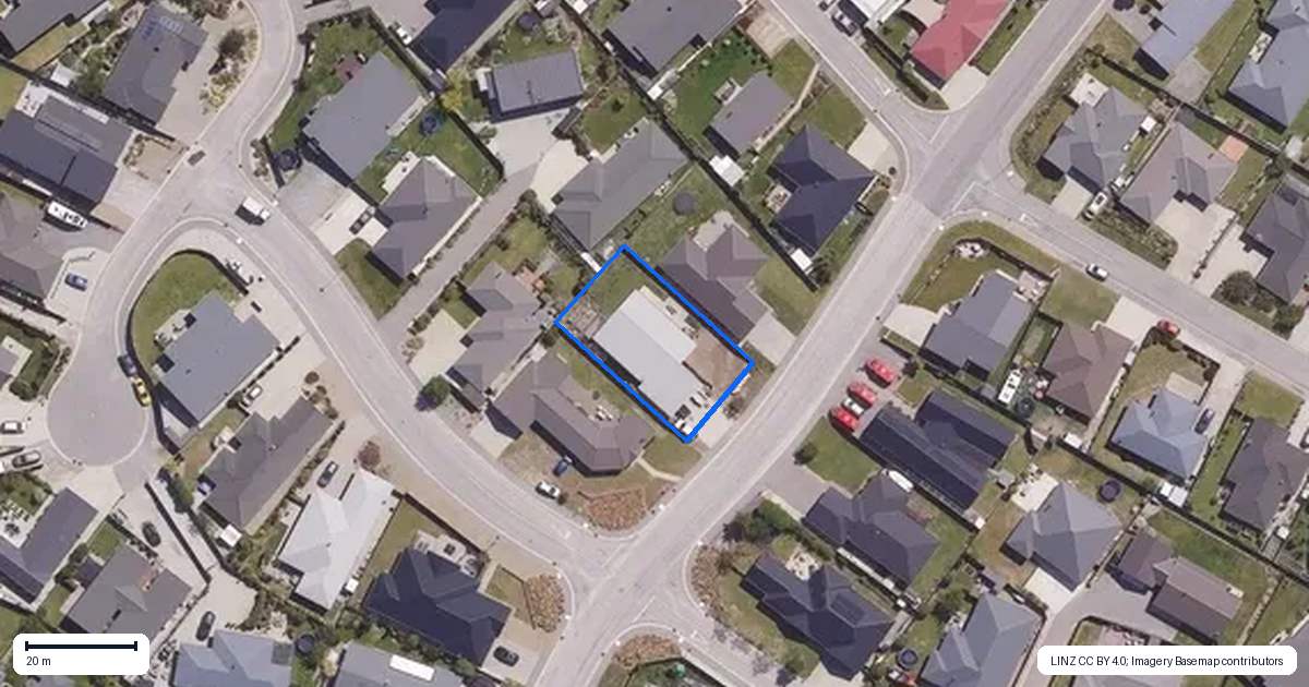 Property context map for 10 Stowell Drive, Cromwell