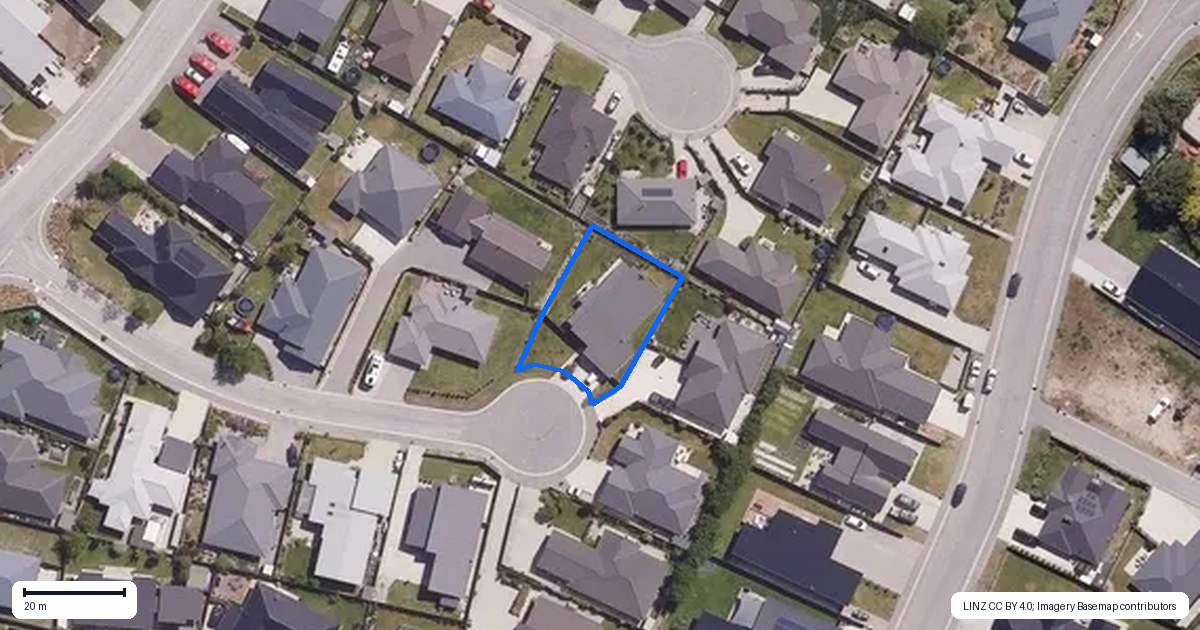 Property context map for 11 Electric Place, Cromwell