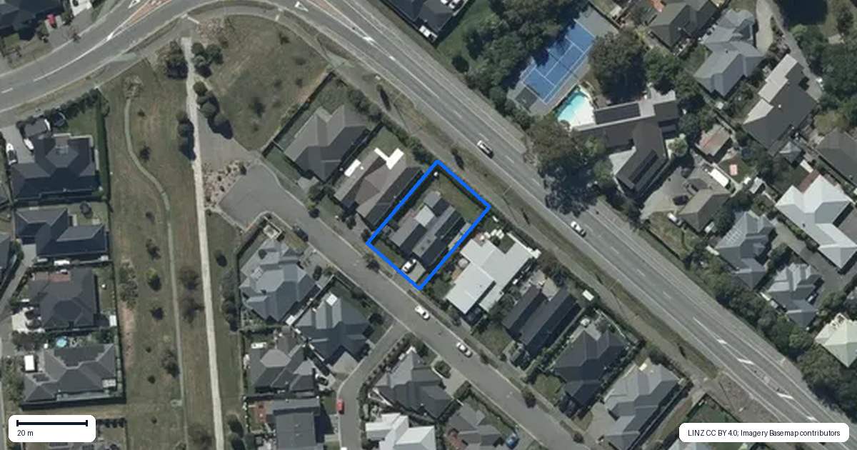 Property context map for 46 John Annan Street, Halswell, Christchurch