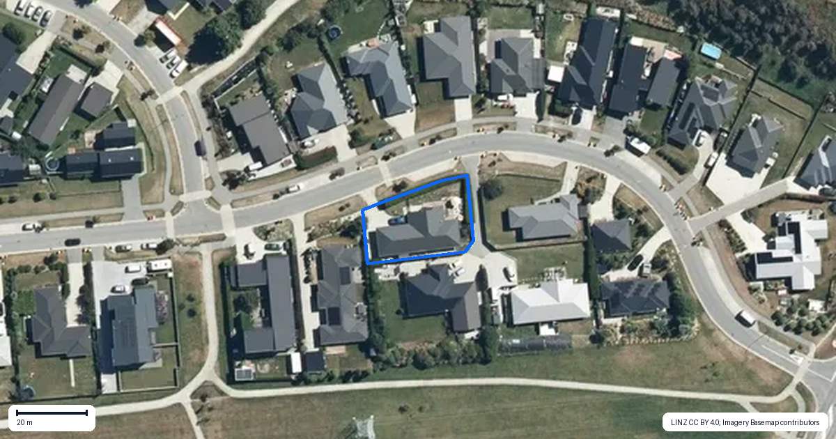 Property context map for 26 Woodstock Road, Lower Shotover, Queenstown