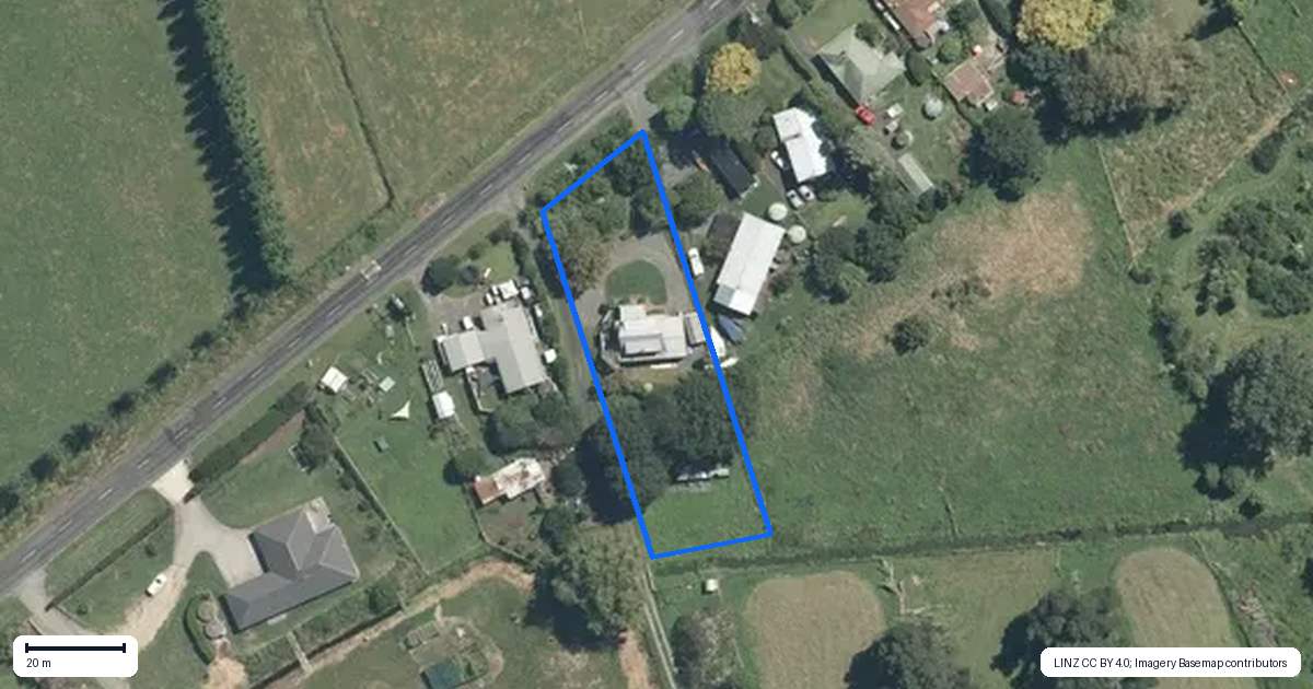 Property context map for 73 Rukuhia Road, Rukuhia, Hamilton