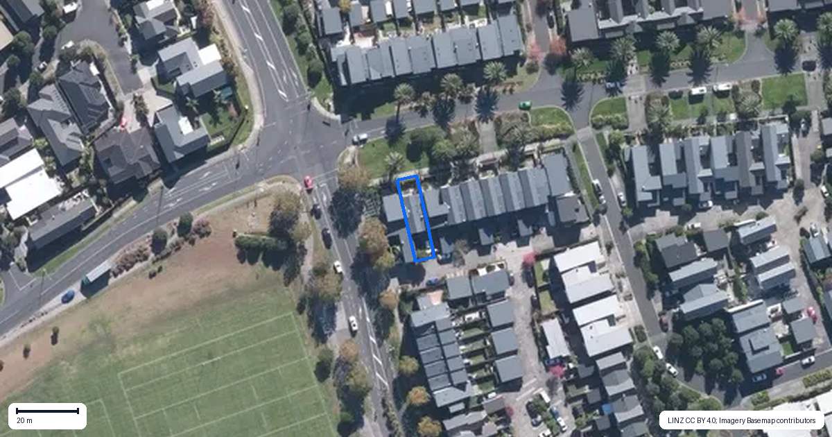 Property context map for 47 Buckley Avenue, Hobsonville, Auckland