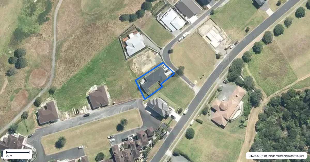 Property context map for 305 Pinecrest Drive, Gulf Harbour, Whangaparaoa