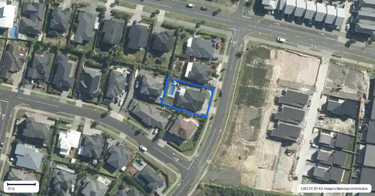 Property context map for 6 Miller Rise, Silverdale