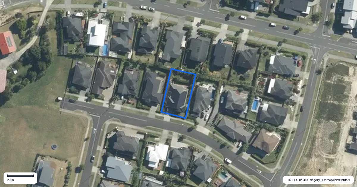 Property context map for 10 Carpenter Lane, Silverdale