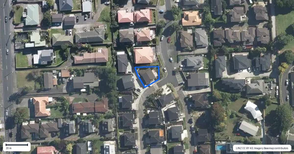 Property context map for 58 Exler Place, Avondale, Auckland