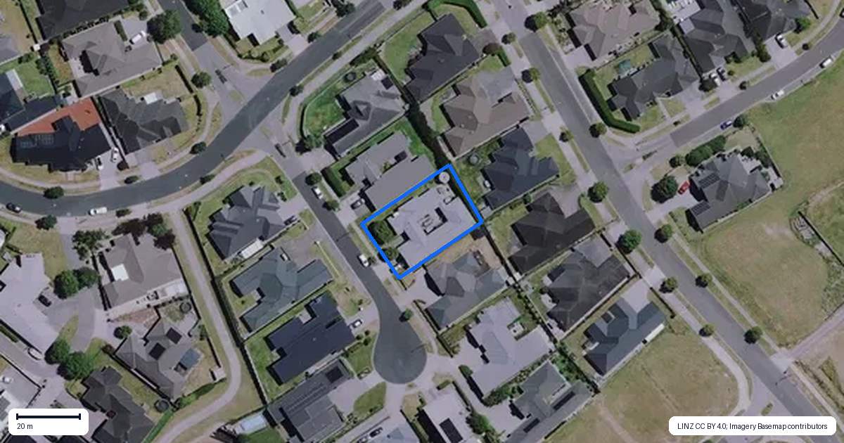 Property context map for 5 Audrey Place, Flagstaff, Hamilton