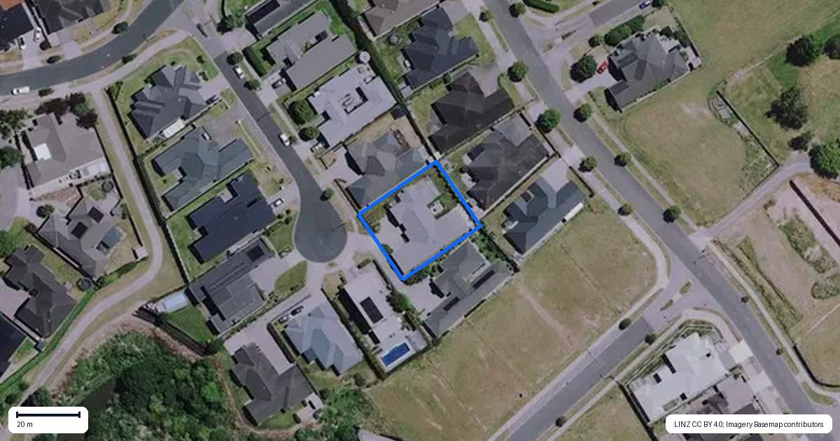 Property context map for 9 Audrey Place, Flagstaff, Hamilton