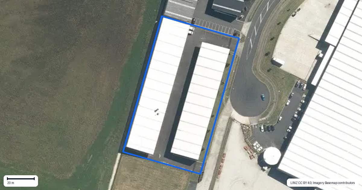 Property context map for 21 Sharpe Road, Rukuhia, Hamilton