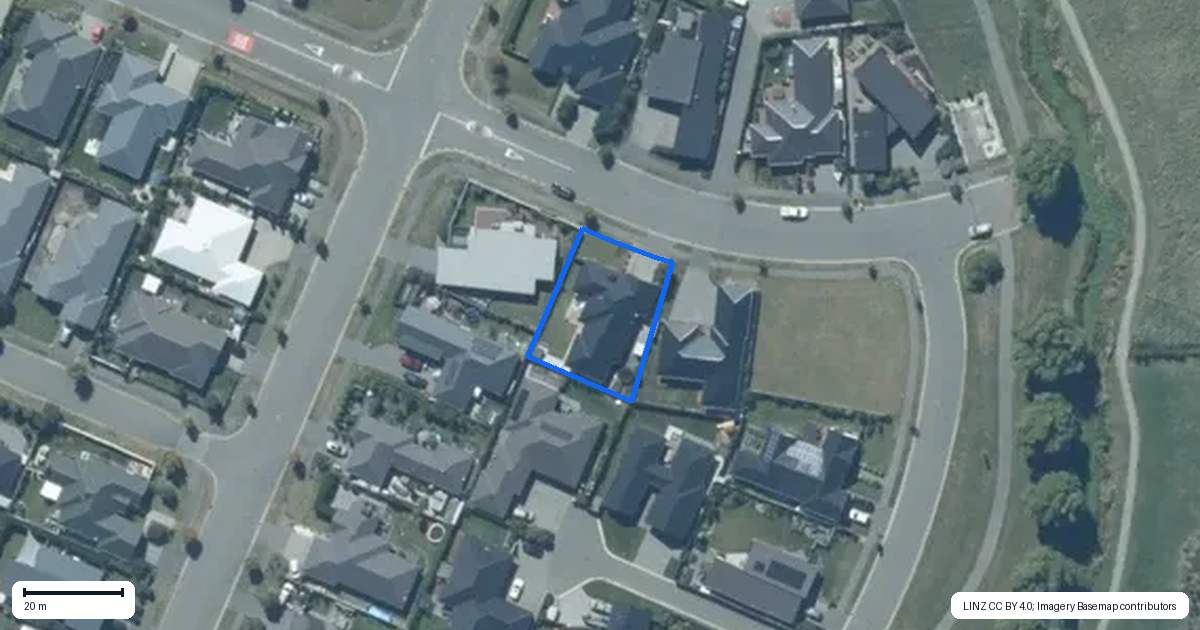 Property context map for 34 Russ Drive, Lincoln