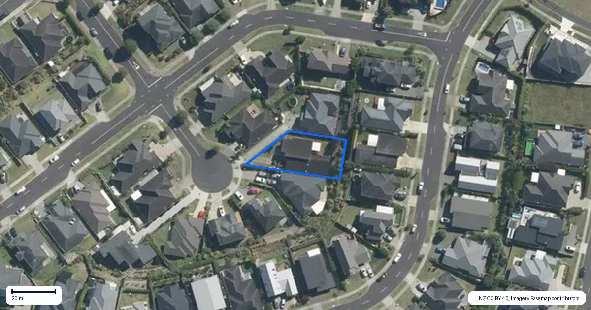 Property context map for 11 Sibling Court, Silverdale