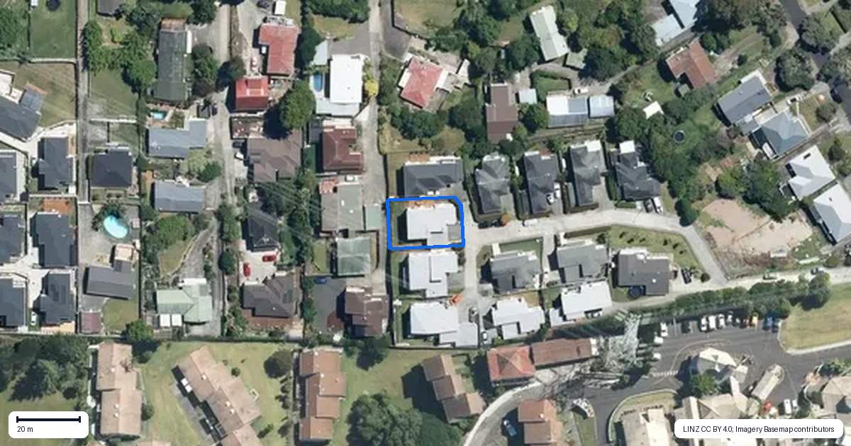 Property context map for 133H Connell Street, Blockhouse Bay, Auckland