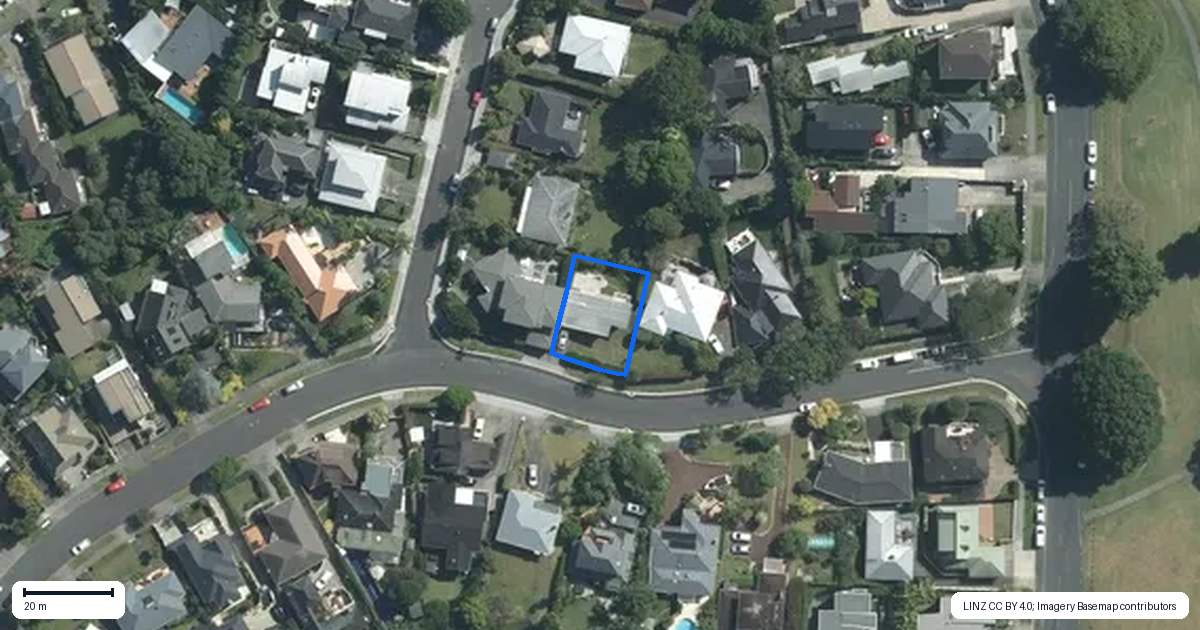 Property context map for 70 Sprott Road, Kohimarama, Auckland