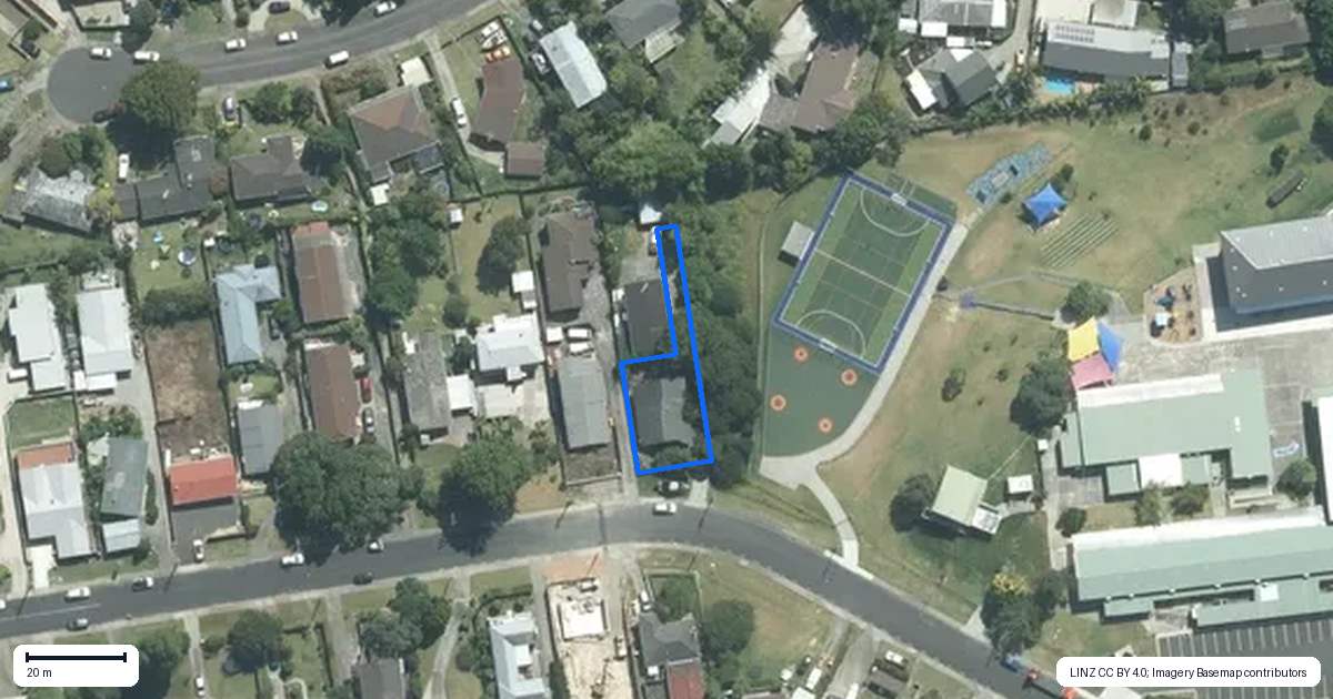 Property context map for 1A Alexander Avenue, Torbay, Auckland