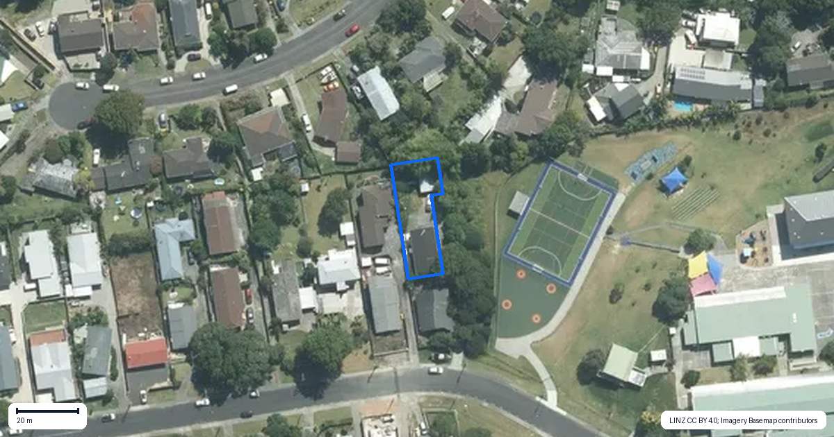 Property context map for 1 Alexander Avenue, Torbay, Auckland