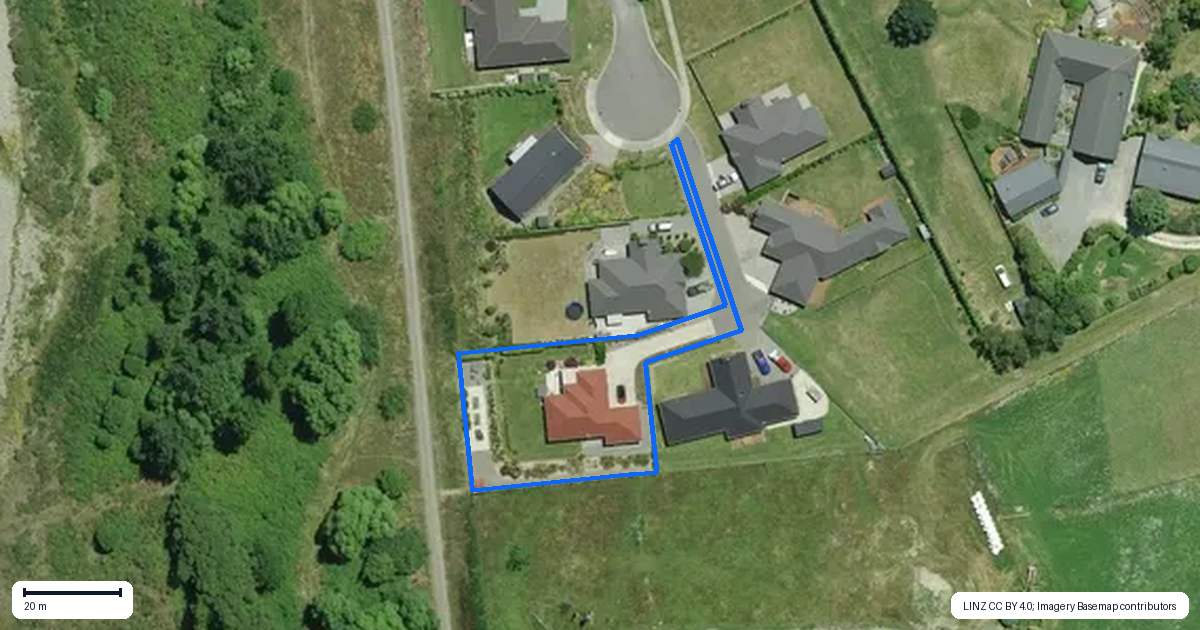 Property context map for 4/7 Keats Place, Hanmer Springs