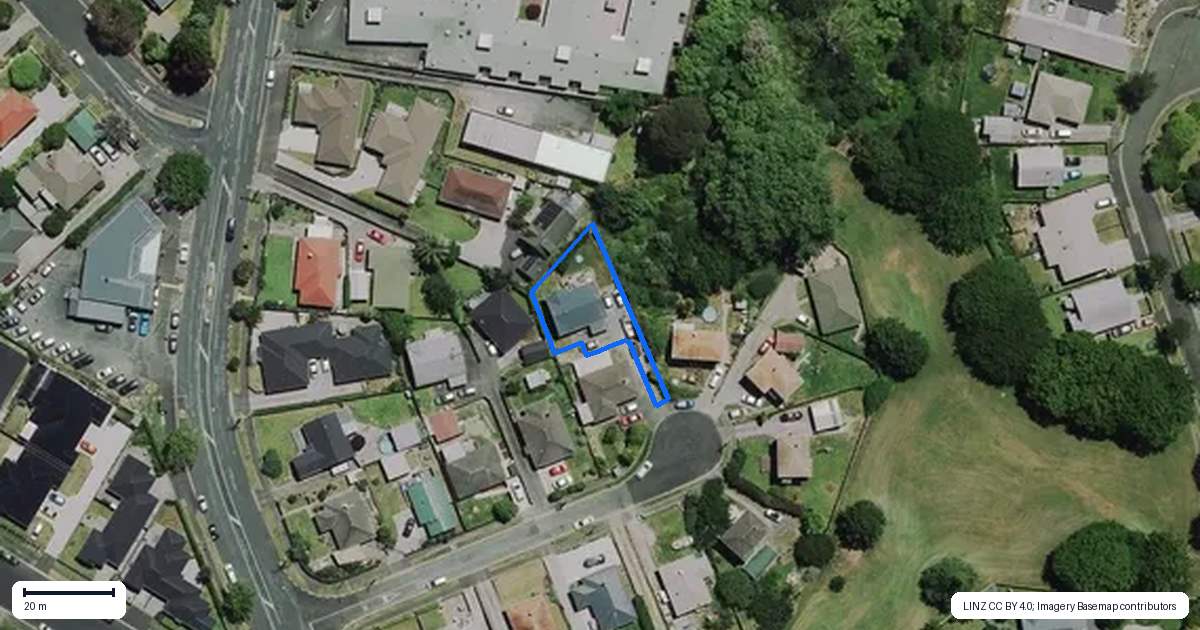 Property context map for 5A Denz Street, Maeroa, Hamilton