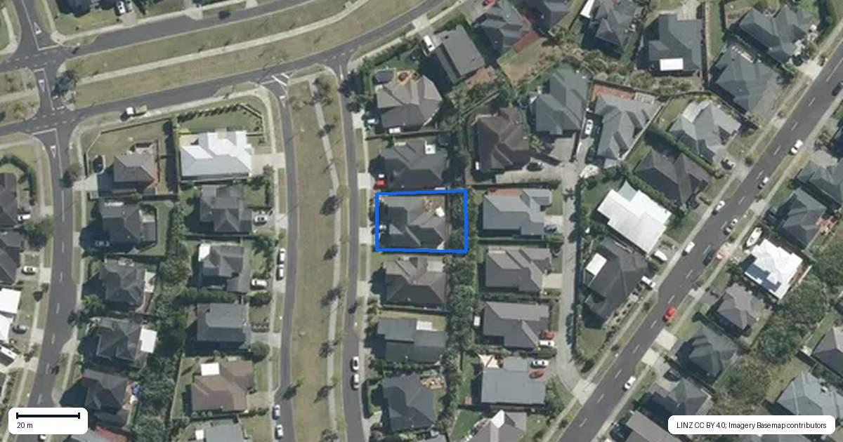 Property context map for 5 Whaley Greens, Silverdale
